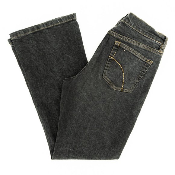 box cut jeans